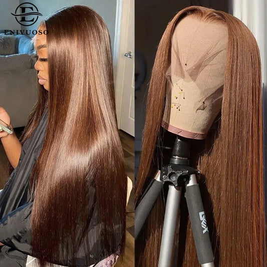 Long Straight 13X4 Lace Front Synthetic Hair Wig