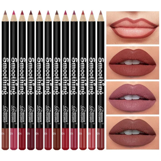 12 pcs Long-Lasting Lipstick Set