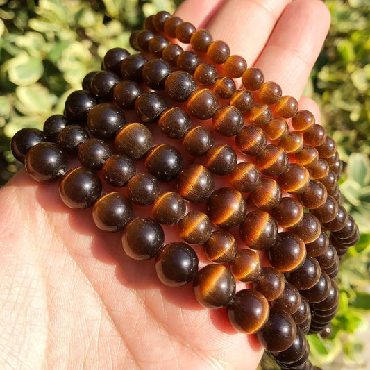 Cat Eye Beads Moon Stone DIY Bracelet