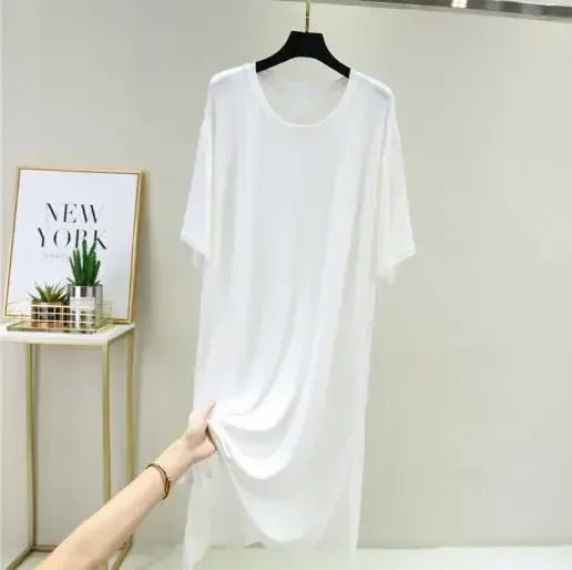 Casual Sleepwear Cotton Sleep Shirt