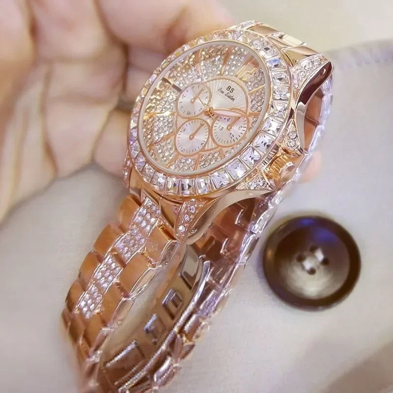 Reloj DANA Quartz Diamond Rose Gold