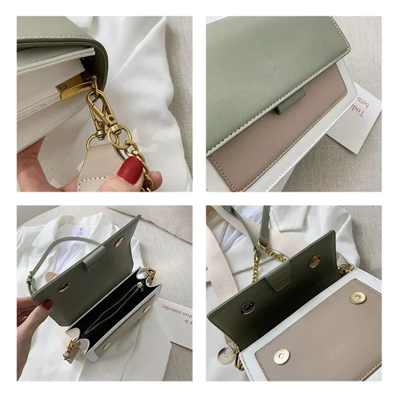 Leather Crossbody Shoulder Bag