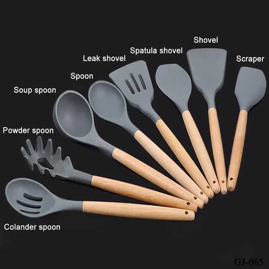 Silicone world Cooking Kitchenware Tool Set