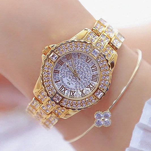 Diamond Gold Rhinestone Watch