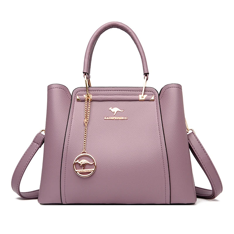 Luxury Soft Leather Shoulder Crossbody Bag