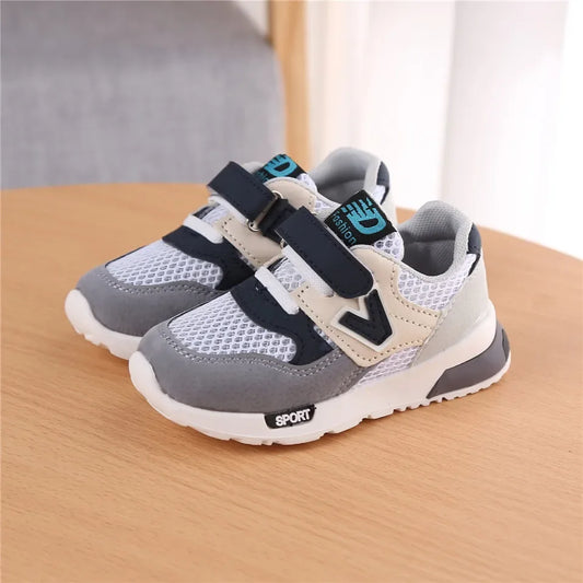 Baby Boys Girls Soft Anti-Slip Running Sneakers