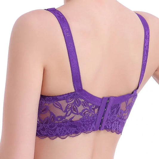 Full cup thin underwear small bra plus size
