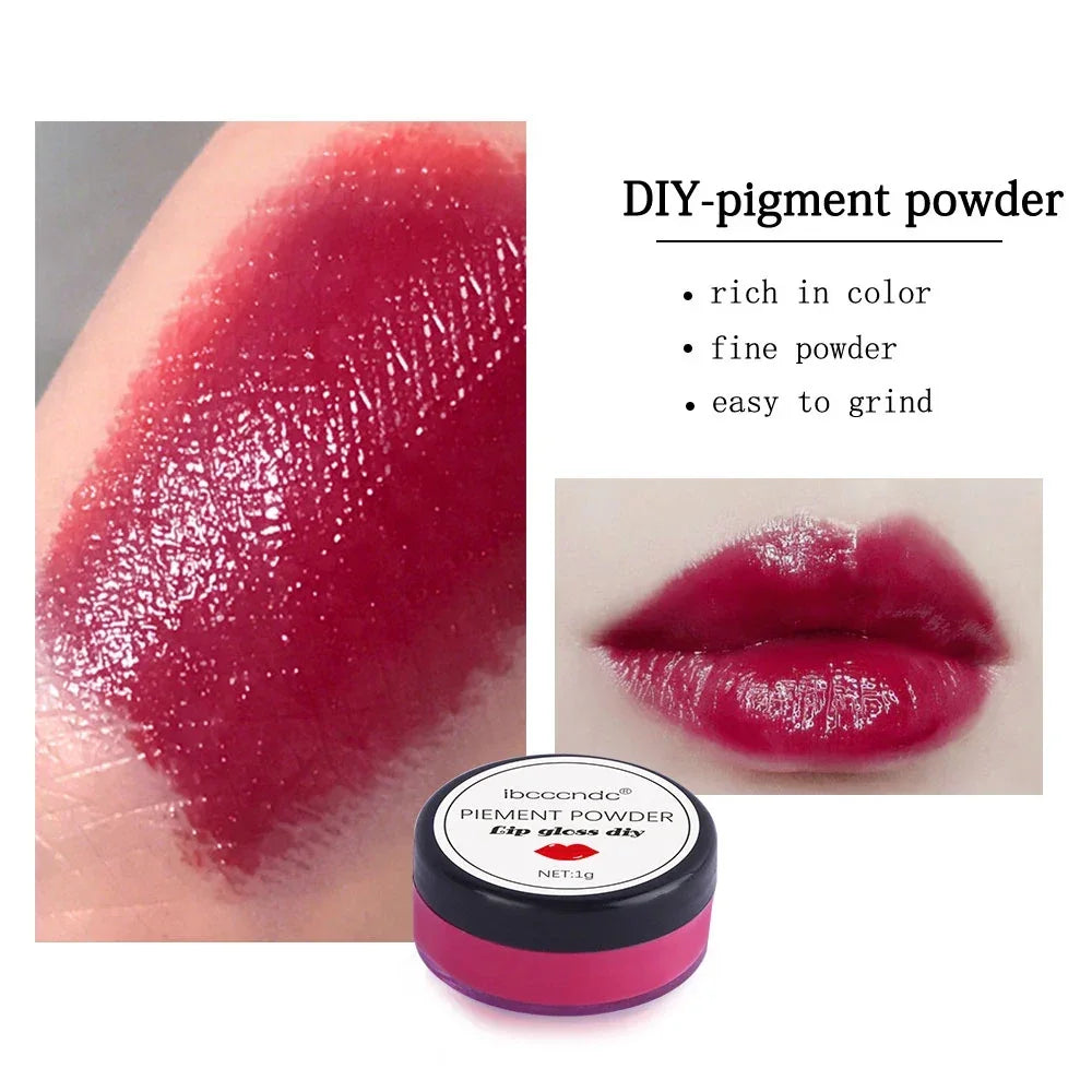 Mica Powder For Lip Gloss DIY Lipstick Pigment Powder