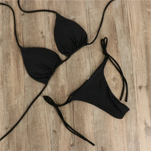 Sexy Push-Up Bra Bikini Set
