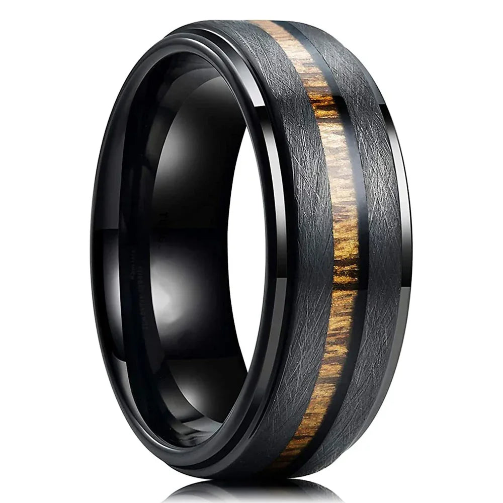 Black Stainless Steel Guitar String Rings