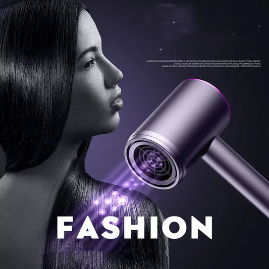 High Speed Hair Dryer Professional Salon Fast Drying Brushless Motor Negative Ionic