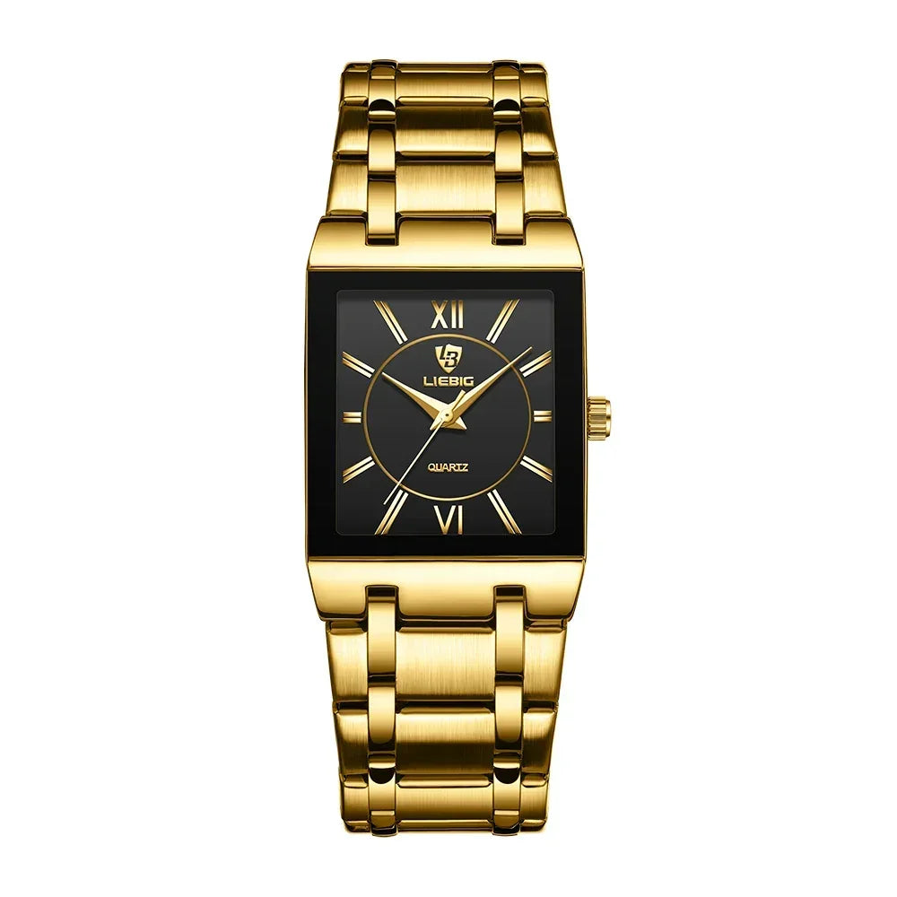 Luxury Automatic Stainless Steel Strap Watch