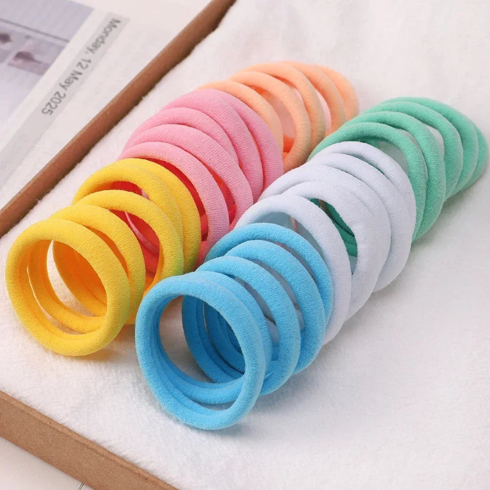 30Pcs/Set Elastic Colorful Rubber Bands