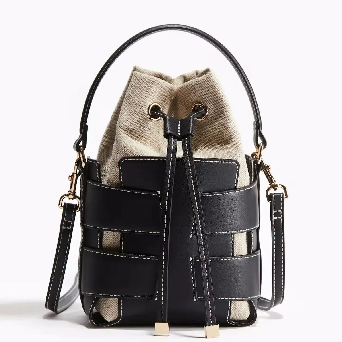 Crossbody Bucket Luxury Design Hollow Out Handbags