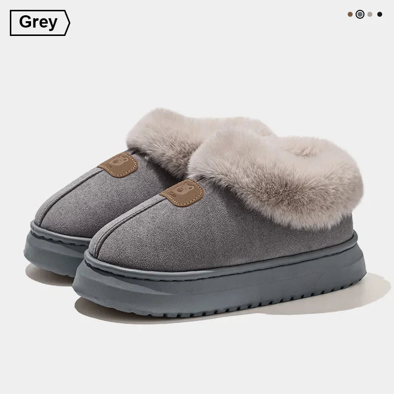 Fleece Lined Winter Slippers C