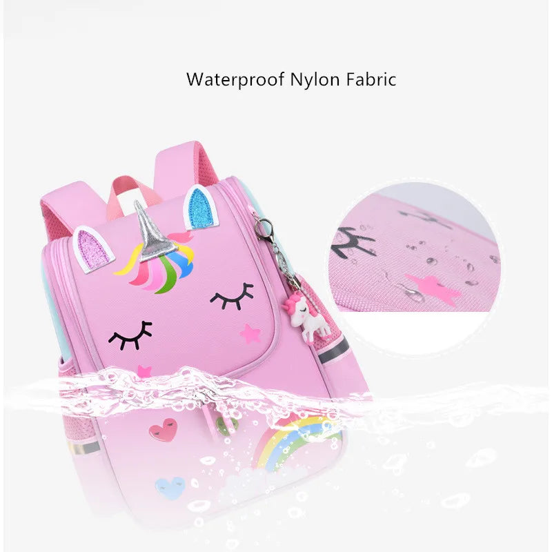 School bags for kids girls cute bookbag pink schoolbag