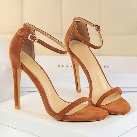 Gladiator Stiletto Classic Ankle Strap Sexy Shoes