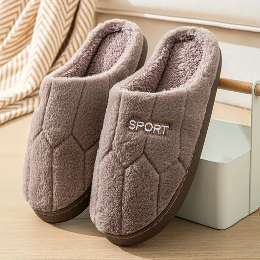 Cotton Indoor Thick-Soled Warm Non-Slip Slippers