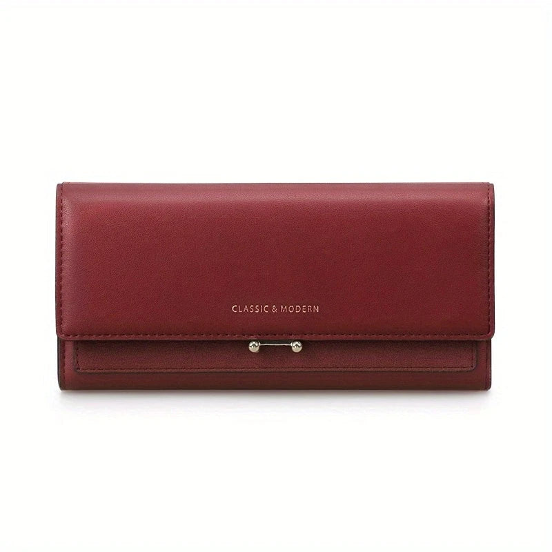 Luxury Long Purse Clutch Large Capacity Wallets