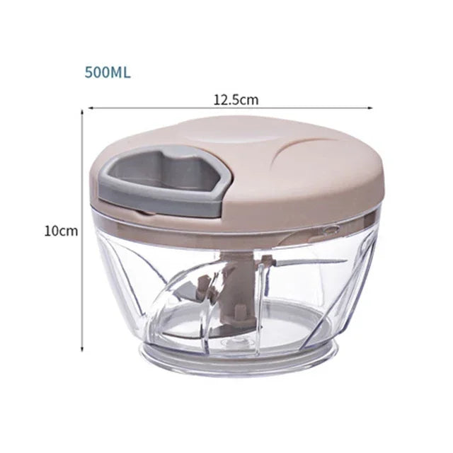 500/900ML Garlic Chopper Manual Garlic Press