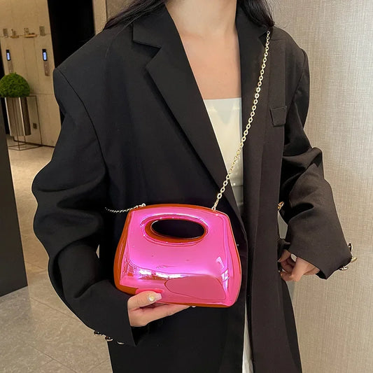 DANA Golden Acrylic Hobo Bags