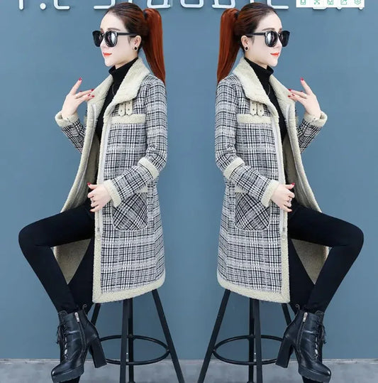 Wool Woolen Thick Cotton Coat