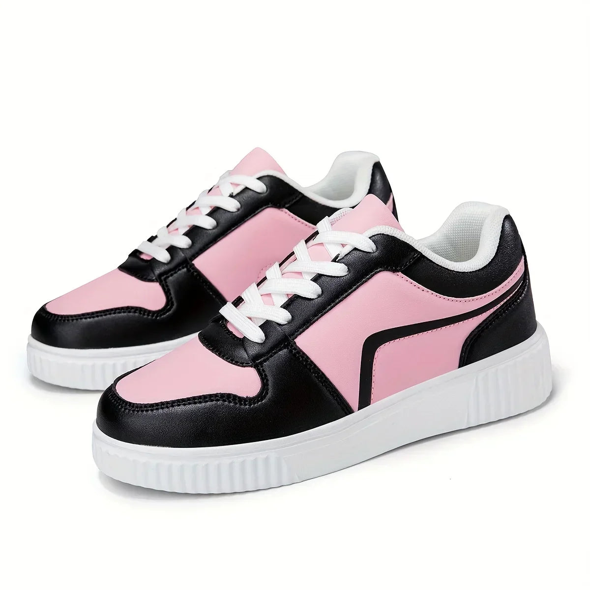Light and Casual Stripes Sneakers