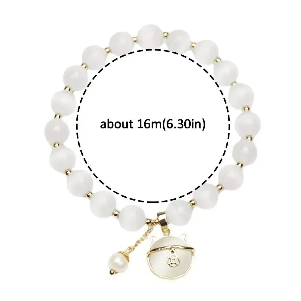 Exquisite Opal Beaded Bracelet