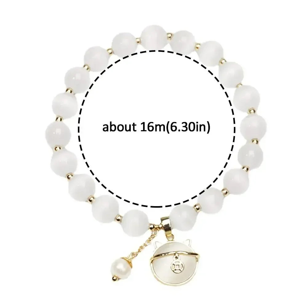 Exquisite Opal Beaded Bracelet