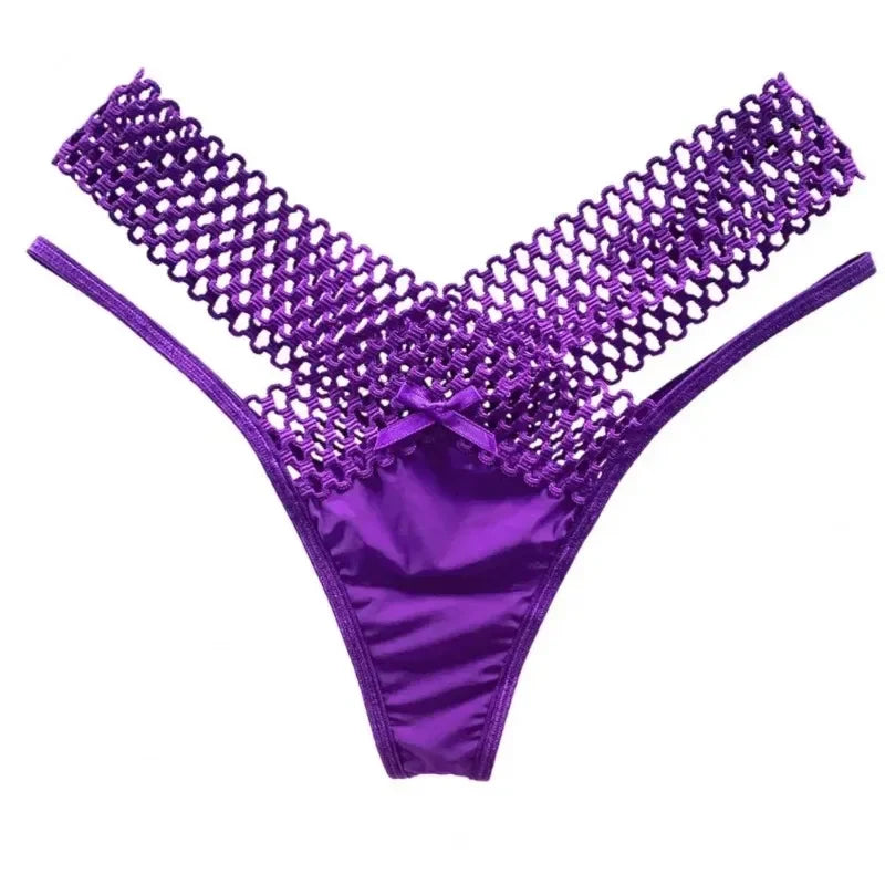 Briefs Hollowed Out Elastic Thin Strip French Style Sling Thong G-string