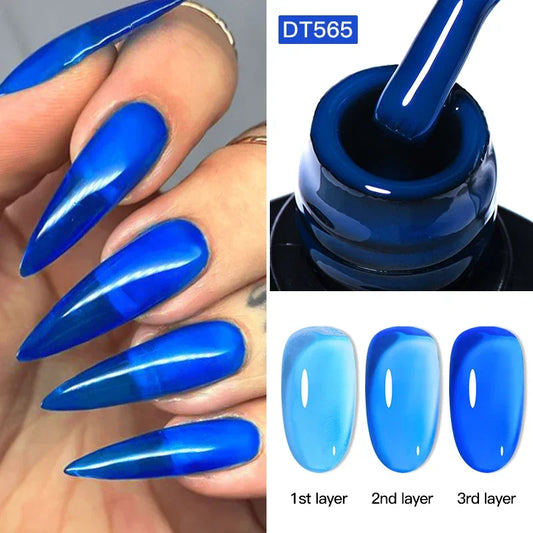 🎁 7ml Red Series Gel Nail Polish Glitter (100% off)