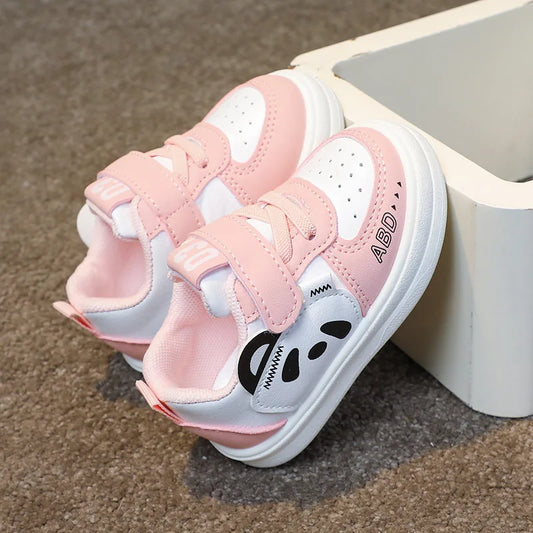 Running Footwear PU Leather Toddler Sneakers