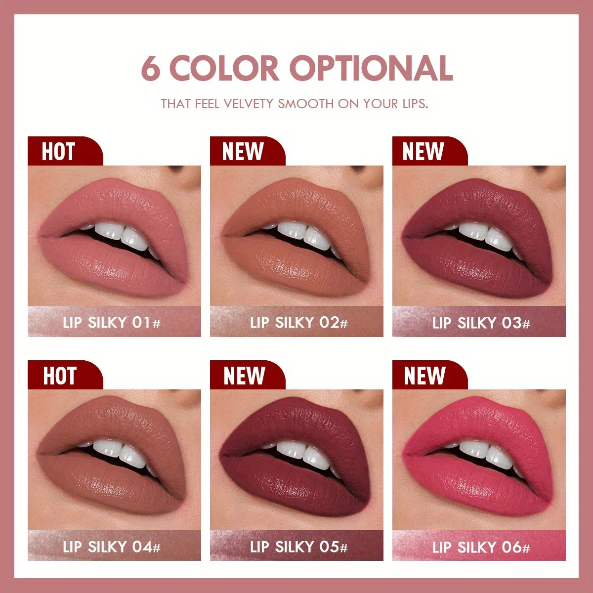 Matte Waterproof Long Lasting Lipstick