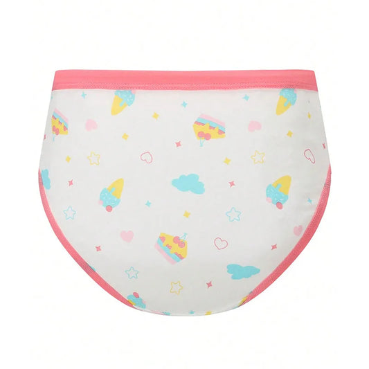 4 Pcs/Lot Cartoon Cotton Toddler Cute Unicorn Underwear