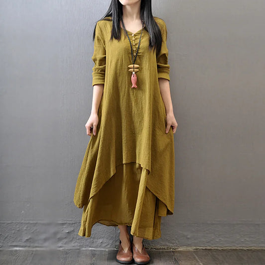 Loose Boho Long Maxi Dress