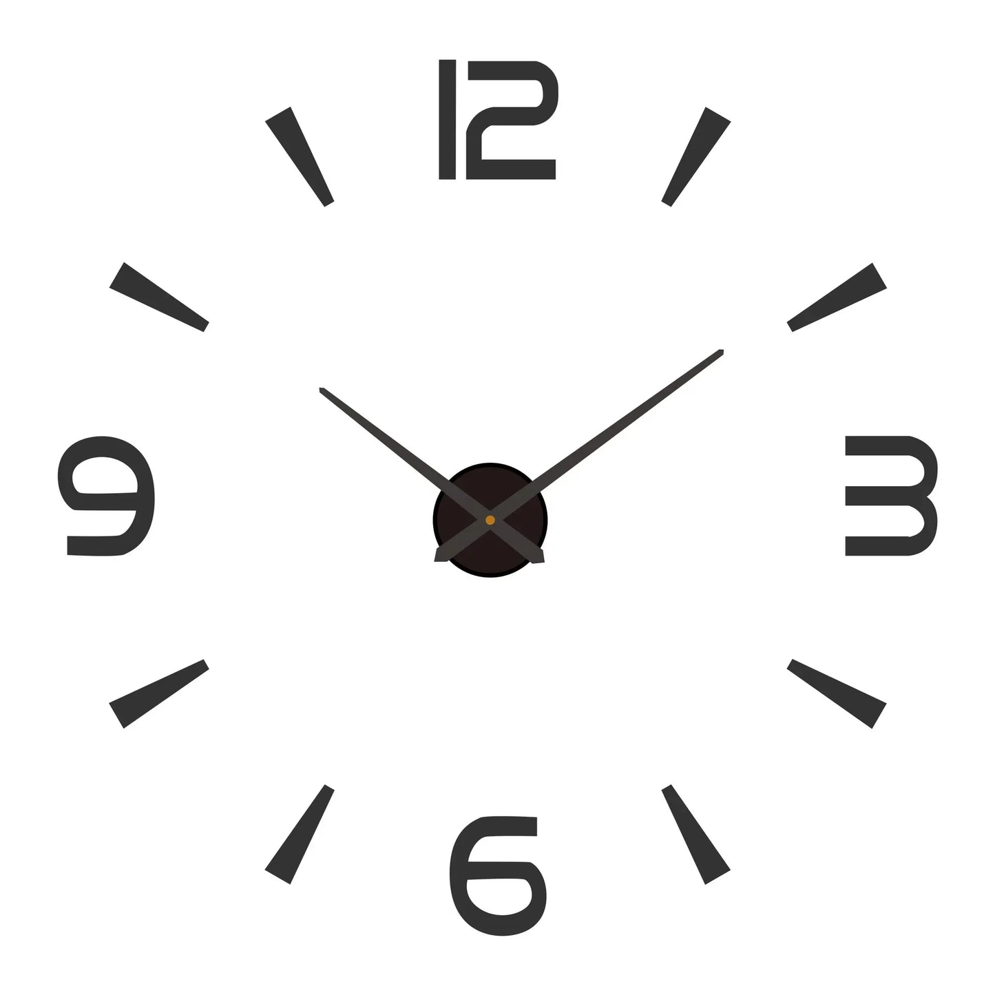 Large 3D Wall Clock Luminous Classic Wall Clocks