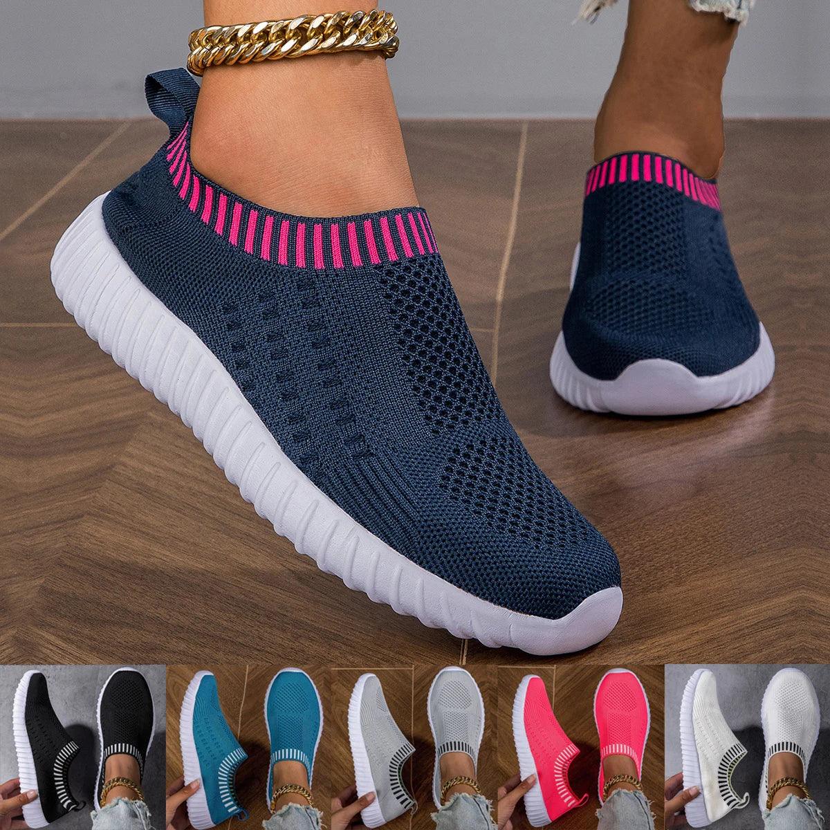 Breathable Knit Lightweight Mesh Sneakers