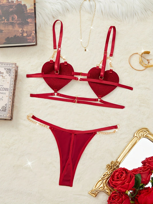 2 pieces osexy lingerie set w