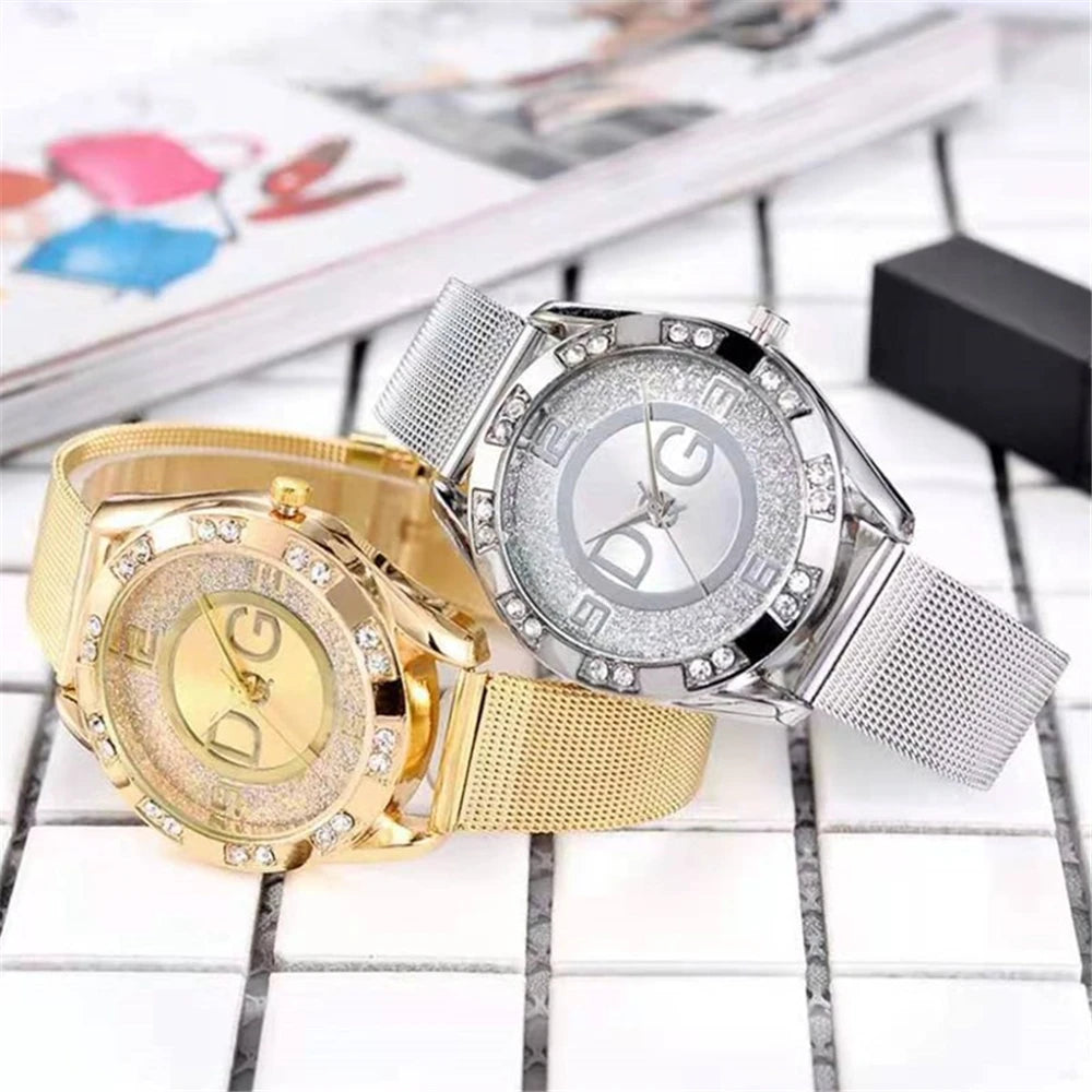 DANA Diamonds Digital Quartz Watch