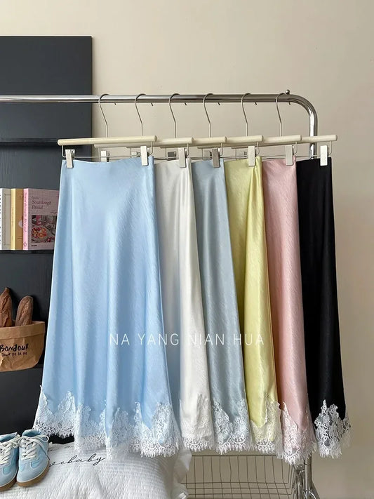 Elegant Satin Mermaid Skirt