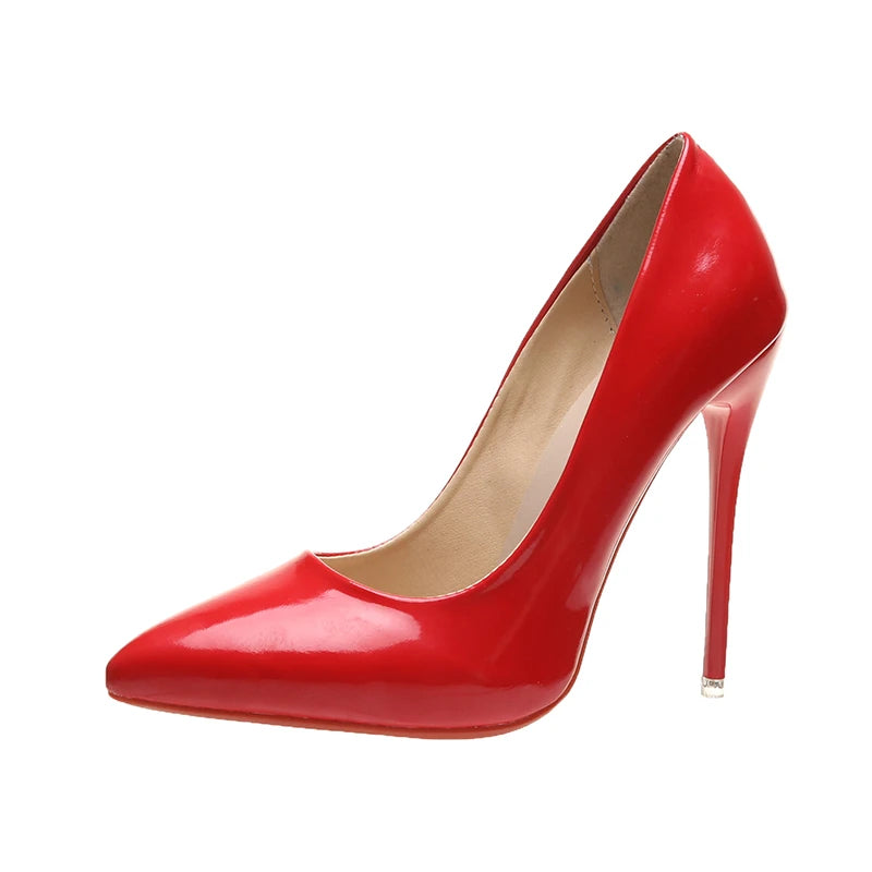 DANA Leather Stiletto Wedding Shoe