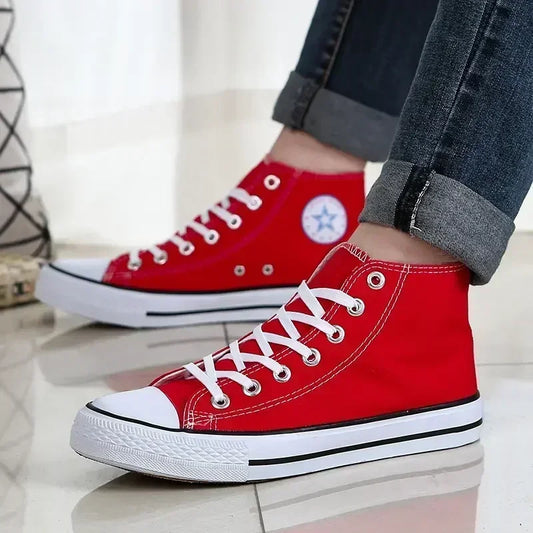 Classic High Top Sports Canvas Walking Sneakers