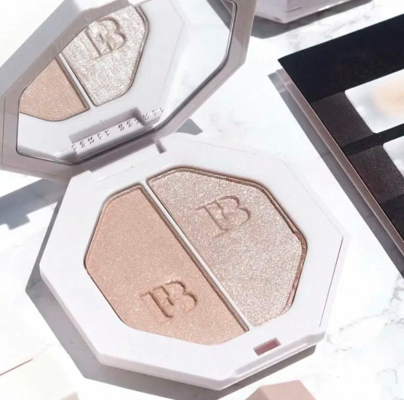 Concealer Facial Matte 3D Diamond Highlight Non Fading Water Gloss Lip Glaze Gloss Cosmetics