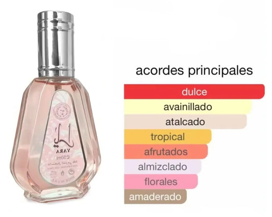 Rosa Arab Amantes de los Perfumes Dulces y Florales