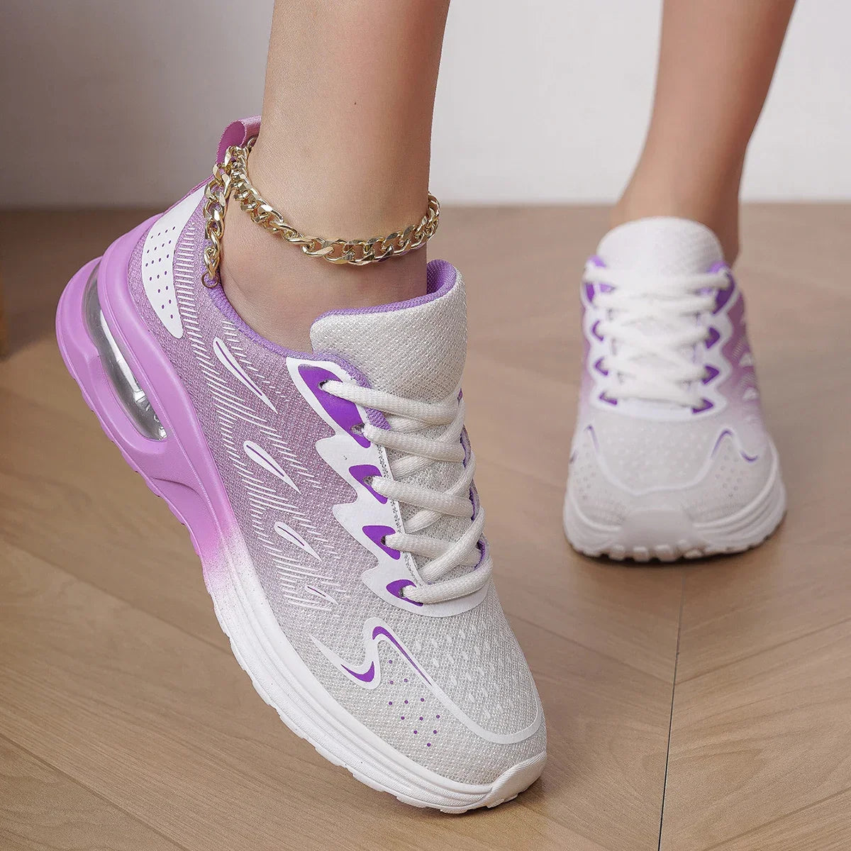 Air Cushion Mesh Breathable Tennis Sneakers