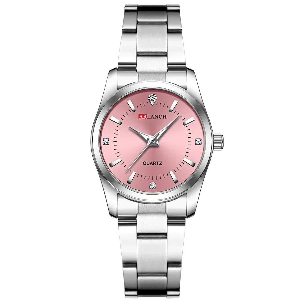 DANA Stainless Steel Rhinestone Watches
