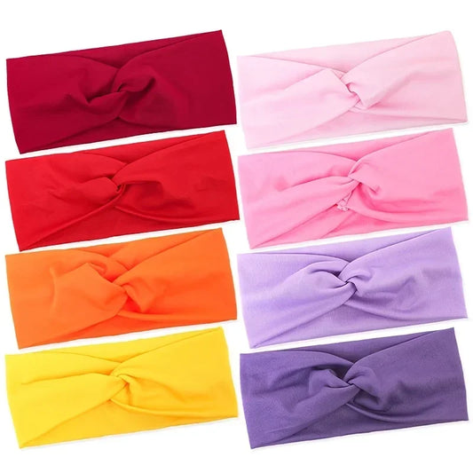 Solid Color Knotted Hairband