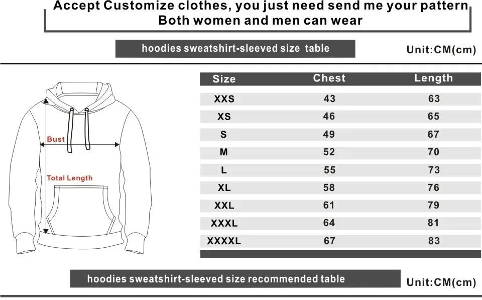 Korea Hoddies Graphic Pullover