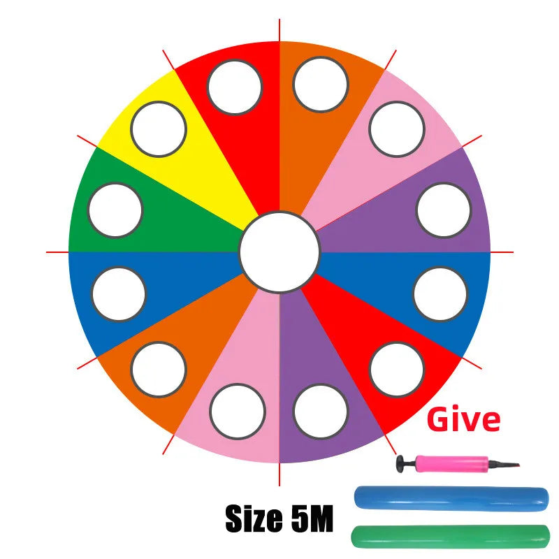 Kids Whack A Mole Game Rainbow Umbrella Toy