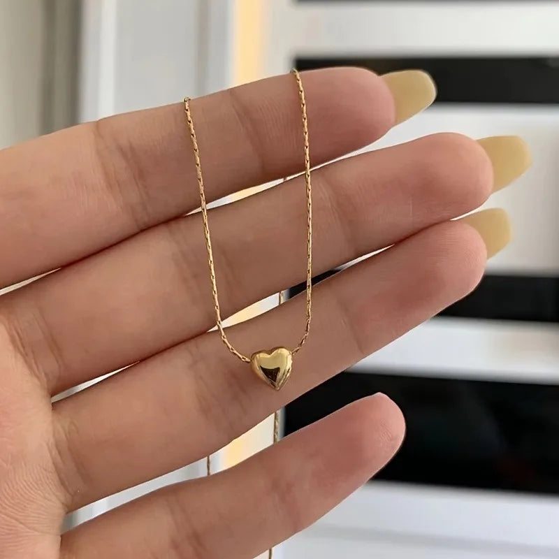 Heart Pendant Necklace Jewelry